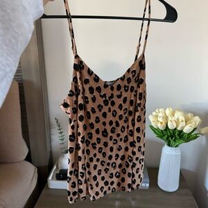 A New Day Leopard Print Tank Top – Size XS